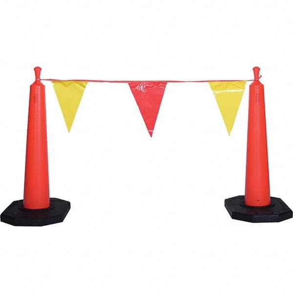 Pennants, Pennant Length (Inch): 12 , Pennant Width (Inch): 18 , Number of Pennants: 49  MPN:47100-PFLAG-105