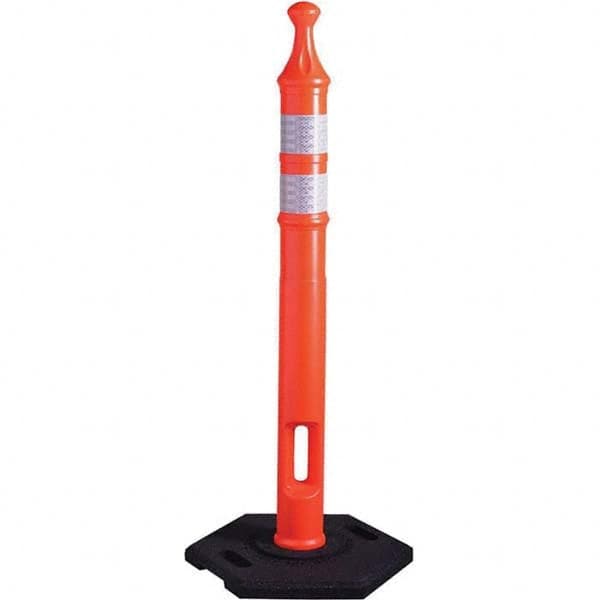 Traffic Barrels, Delineators & Posts, Type: Delineator Post Without Base , Material: Plastic , Material: Plastic , Reflective Bands: Yes , Reflective: Yes MPN:42133-TSO-HIP