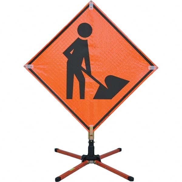 Sign Posts & Traffic Sign Accessories, Post Type: Roll-Up Sign Post , Sign Post/Stand Height: 3  MPN:22300