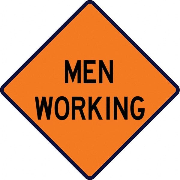 Road Construction Sign: Square, 