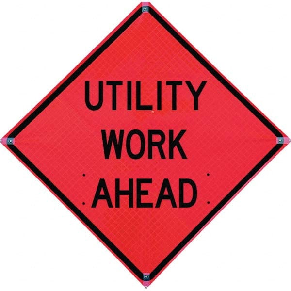 Road Construction Sign: Square, 