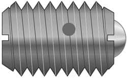 Threaded Ball Plunger: M6 x 1, 0.138