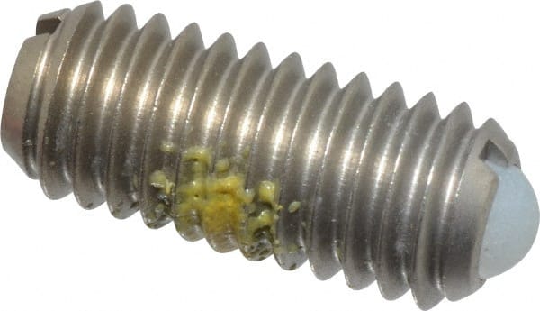 Threaded Ball Plunger: M6 x 1, 0.138