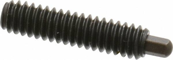 Threaded Spring Plunger: 1/4-20, 1