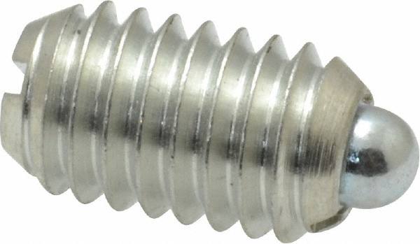 Threaded Spring Plunger: 3/8-16, 5/8