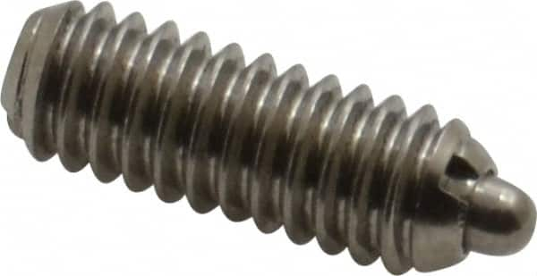 Threaded Spring Plunger: #8-32, 0.437