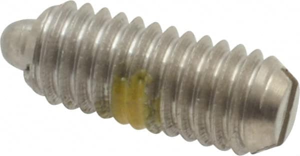 Threaded Spring Plunger: #10-32, 0.468