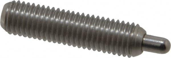 Threaded Spring Plunger: 1/4-28, 1