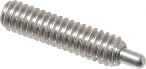 Threaded Spring Plunger: 1/4-20, 1