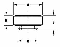 Thumb & Knurled Nuts, Nut Type: Check Nut , Head Type: Round Knurled , Material: Steel , Thread Size: 1/4-20 , Finish: Black Oxide  MPN:T103CN