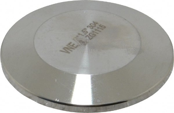 Sanitary Stainless Steel Pipe End Cap: 1-1/2