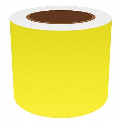 Label Tape Yellow 4in W For Mfr No VnM8 MPN:FLUYL-31028