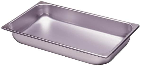 Food Pan Container: Stainless Steel, Rectangular MPN:30012