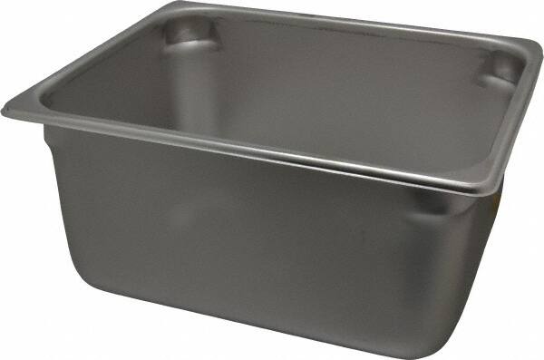 Food Pan Container: Stainless Steel, Rectangular MPN:30262