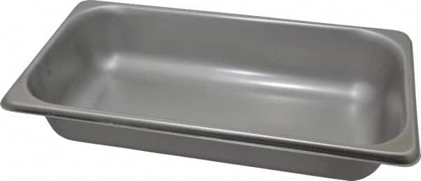 Food Pan Container: Stainless Steel, Rectangular MPN:30322