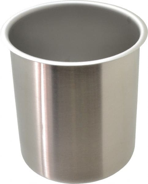 Food Storage Container: Stainless Steel, Round MPN:78730