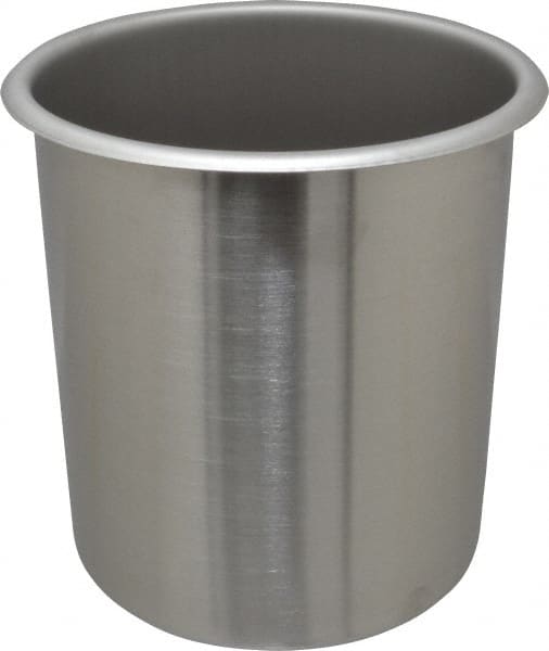 Food Storage Container: Stainless Steel, Round MPN:78740