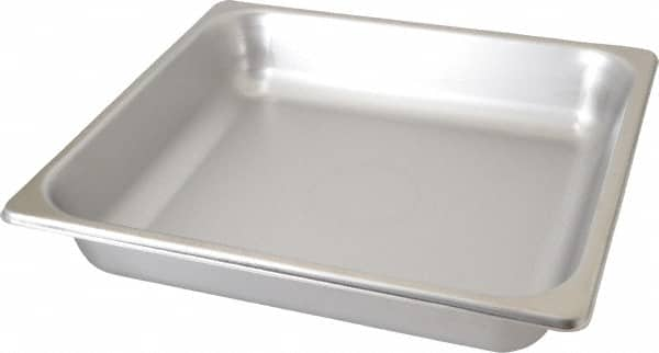 Food Pan Container: Stainless Steel, Rectangular MPN:SMVOL30122