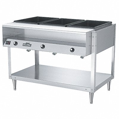 Food Table Hot 3 Full Pans H 46 1/2 MPN:38003