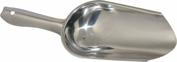 5 oz Silver Stainless Steel Round Bottom Scoop MPN:46790