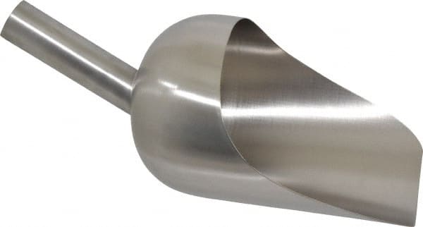 52 oz Silver Stainless Steel Round Bottom Scoop MPN:92110