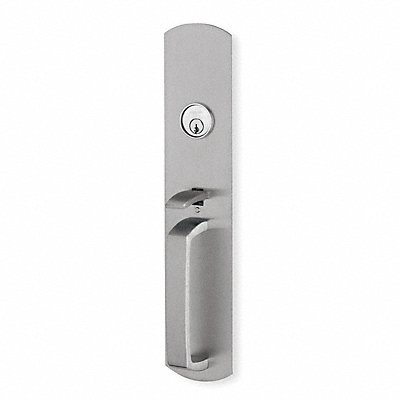 Escutcheon Pull w/Lock and Thumbpiece MPN:990TP-R/V US26D 3216