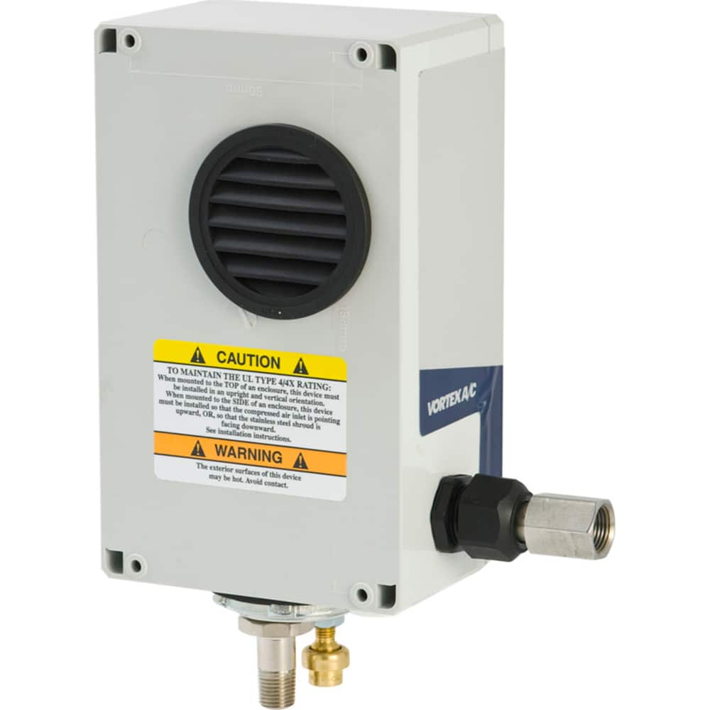 Vortex Enclosure Coolers, Integrity: NEMA 12 , BTU/Hour: 900 , Thread Size (NPT): 3/8  MPN:7115