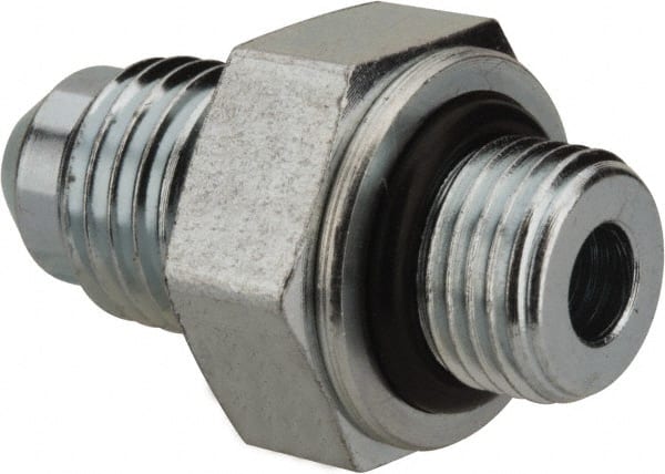 Industrial Pipe Adapter: 7/16-20 x 1/8