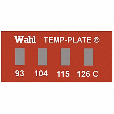 Non-Rev Temp Indicator Mylar PK10 MPN:101-4-094C