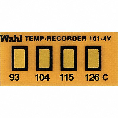 Non-Rev Temp Indicator Kapton PK10 MPN:101-4-094VC