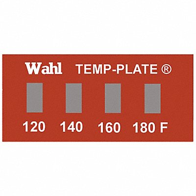 Non-Rev Temp Indicator Mylar PK10 MPN:101-4-120F