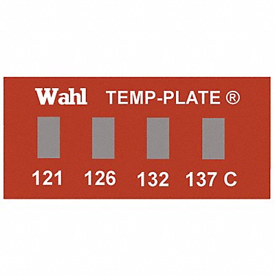 Non-Rev Temp Indicator Mylar PK10 MPN:101-4-121C