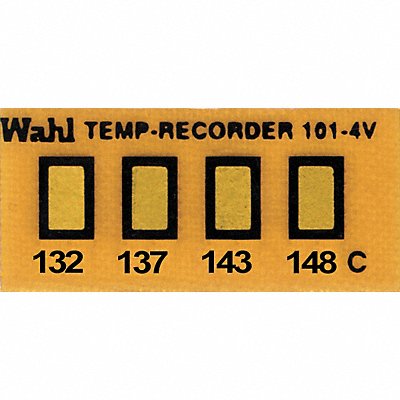 Non-Rev Temp Indicator Kapton PK10 MPN:101-4-132VC