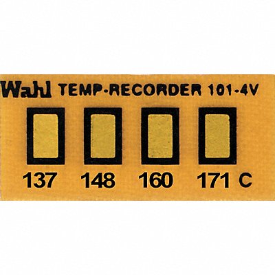 Non-Rev Temp Indicator Kapton PK10 MPN:101-4-137VC