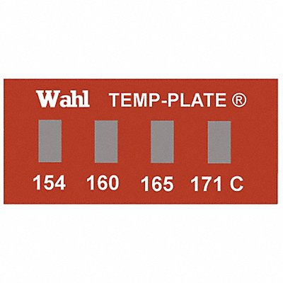 Non-Rev Temp Indicator Mylar PK10 MPN:101-4-154C