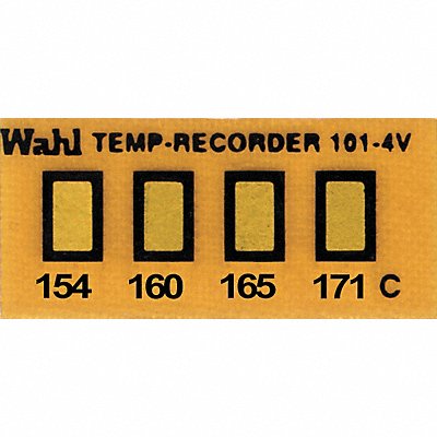 Non-Rev Temp Indicator Kapton PK10 MPN:101-4-154VC