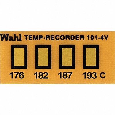 Non-Rev Temp Indicator Kapton PK10 MPN:101-4-176VC