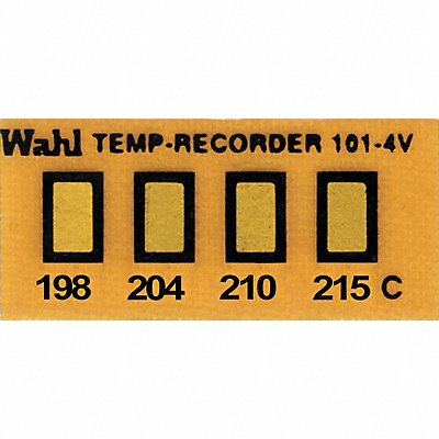 Non-Rev Temp Indicator Kapton PK10 MPN:101-4-198VC