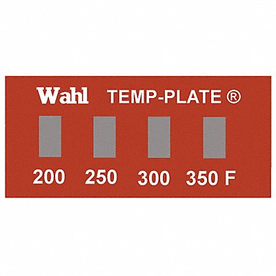 Non-Rev Temp Indicator Mylar PK10 MPN:101-4-202F