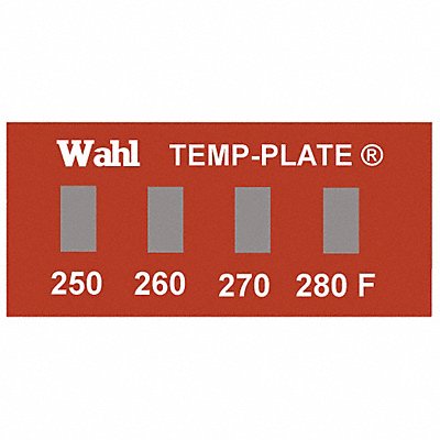 Non-Rev Temp Indicator Mylar PK10 MPN:101-4-250F