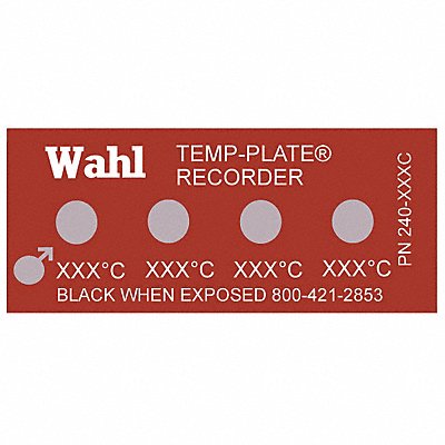 Non-Rev Temp Indicator Mylar PK10 MPN:240-033C