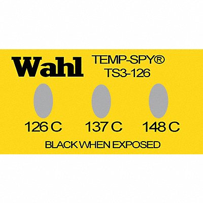 Non-Rev Temp Indicator Mylar PK20 MPN:TS3-126C