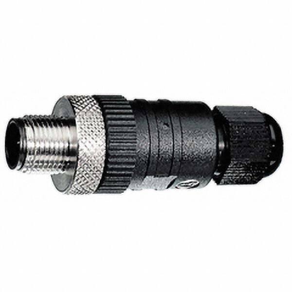 Task & Machine Light Accessories, Accessory Type: Connector , For Use With: Waldmann Machine Lights , Color: Black  MPN:336884M10