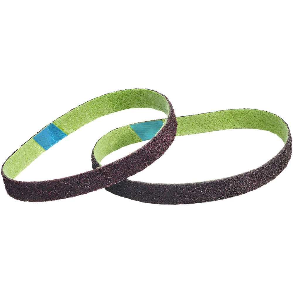 Abrasive Belts, Belt Width (Inch): 3/4 , Belt Length (Inch): 18 , Grade: Medium , Abrasive Type: Non-Woven , Abrasive Material: Nylon  MPN:07D103