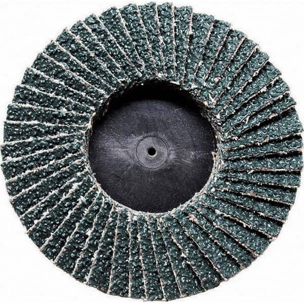 Flap Disc: 40 Grit, Zirconia Alumina, Type 27 MPN:09A204