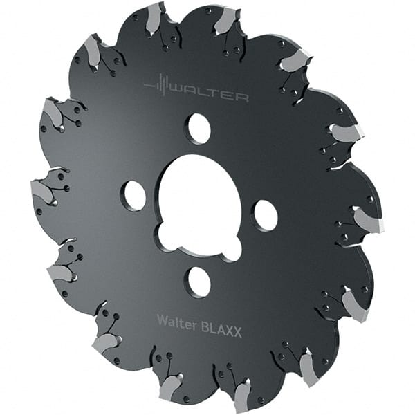 Indexable Slotting Cutter: 3 mm Cutting Width, 160 mm Cutter Dia, Arbor Hole Connection, 38 mm Max Depth of Cut, 40 mm Hole MPN:6422027