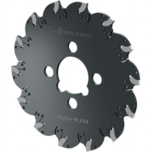 Indexable Slotting Cutter: 4 mm Cutting Width, 250 mm Cutter Dia, Arbor Hole Connection, 83 mm Max Depth of Cut, 40 mm Hole MPN:6422032