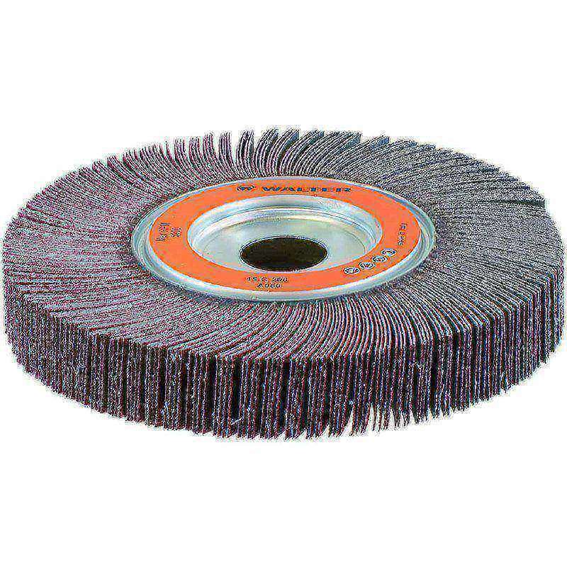 Mounted Flap Wheel: 6-1/2