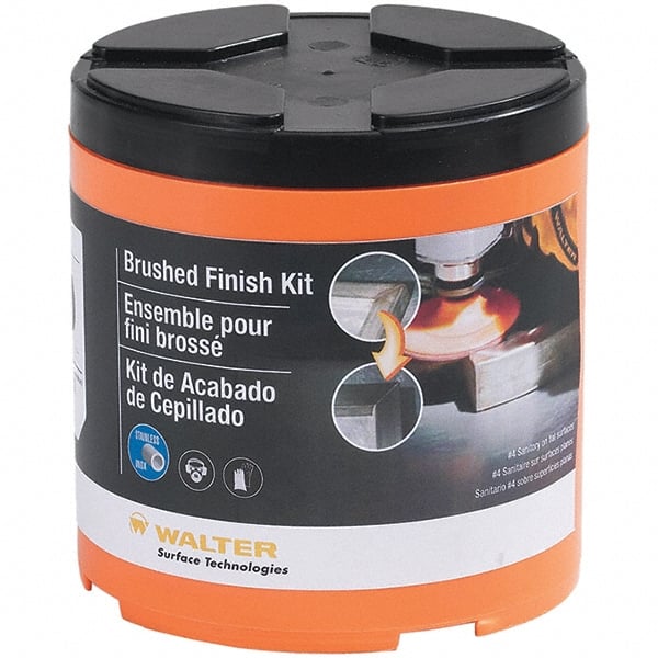 Power Sander #4 Brushed Finish Kit for Flat Surface: MPN:07E410