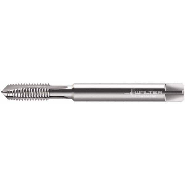 Spiral Point Tap: M3x0.5 Metric, 2 Flutes, Plug Chamfer, 4H Class of Fit, High-Speed Steel-E-PM, Bright/Uncoated MPN:5075826